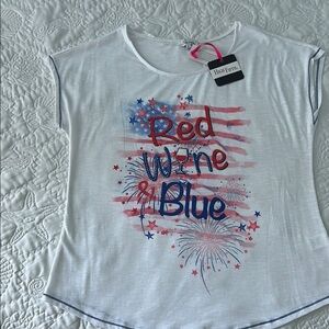 Red, White and Blue Women's Top🇺🇸🇺🇸🍷